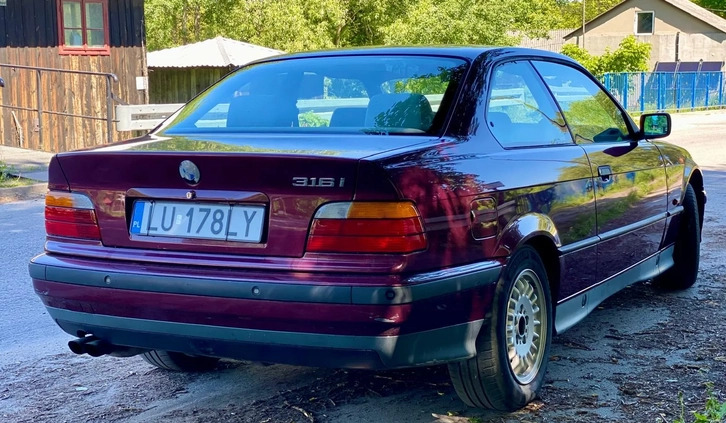 BMW Seria 3 cena 21900 przebieg: 151000, rok produkcji 1995 z Lublin małe 436